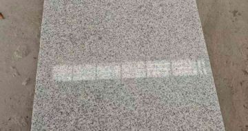 呼伦贝尔芝麻白光面毛板