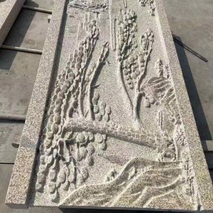 呼伦贝尔黄金麻别墅雕刻版 别墅私人定制