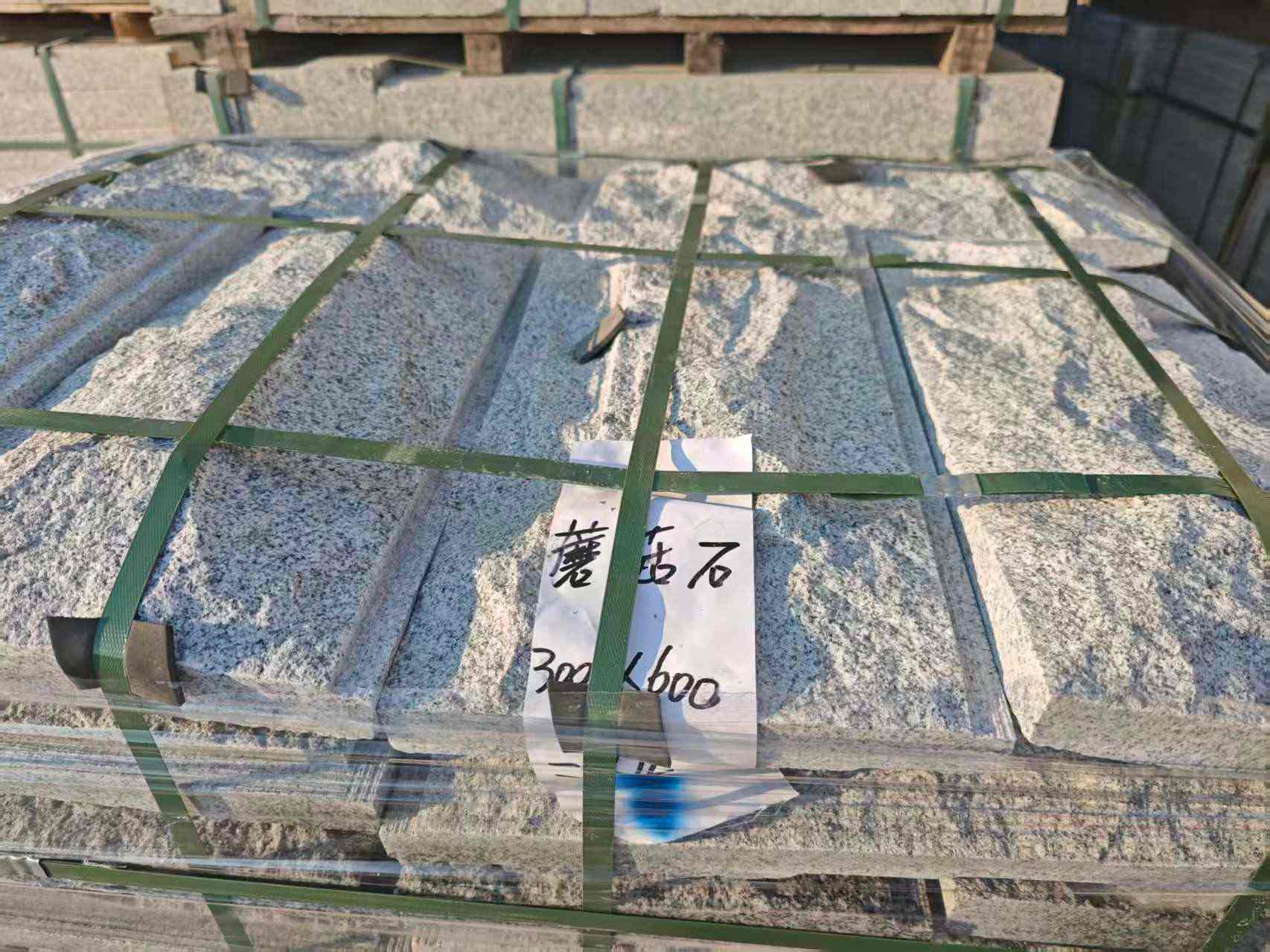 呼伦贝尔芝麻白蘑菇石，自然面